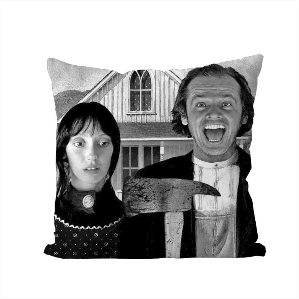 Movie The SShining Pillow Case For Car Sofa Decorative Home Doublesided Print Plush Square Throw Pillow Cushion Cover