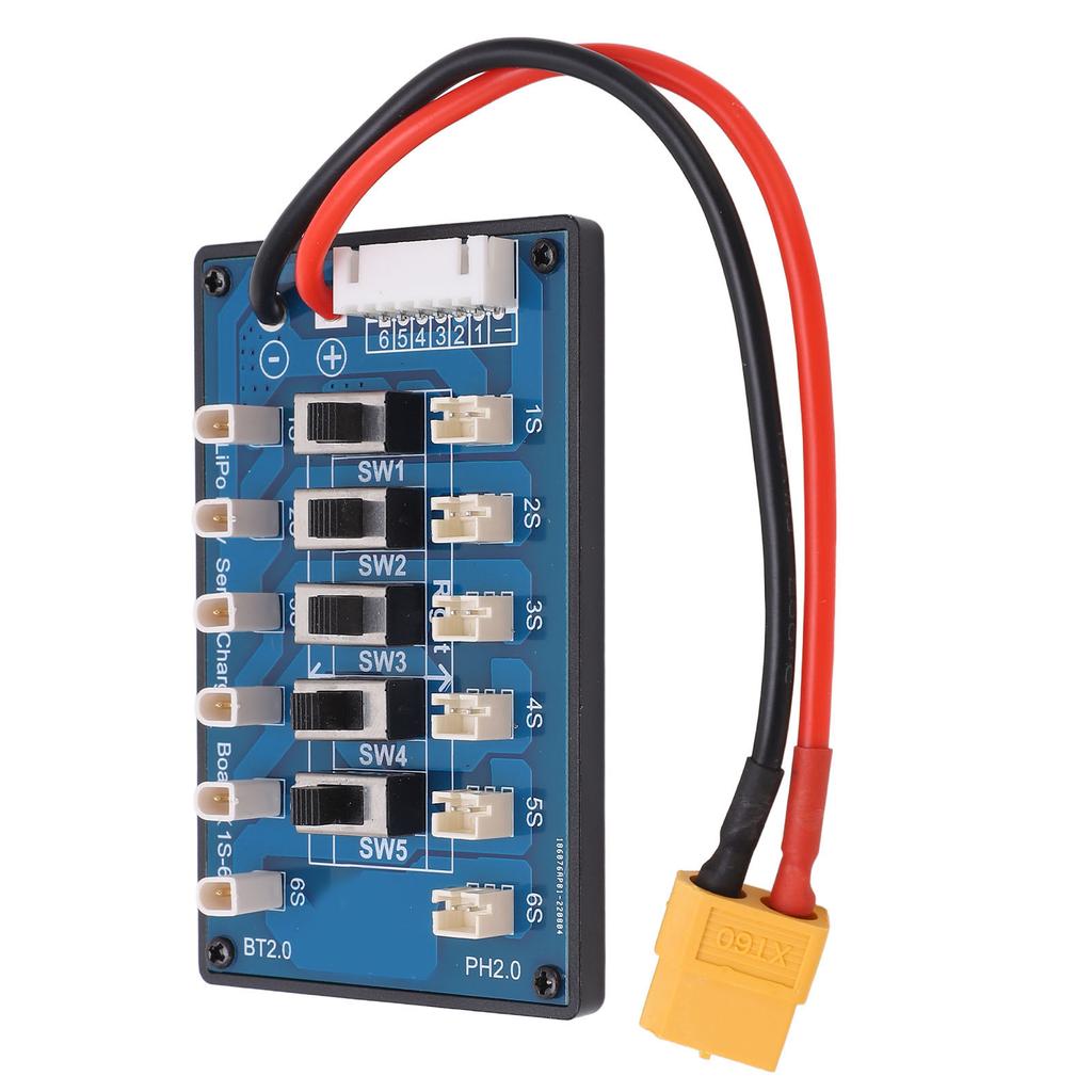 Плата балансировки заряда аккумулятора 1S Последовательное соединение Адаптер балансировки заряда для литиевого аккумулятора