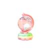 Charming Dreamy Keychain Accessory With Fun Cartoon Earth Globe For Students