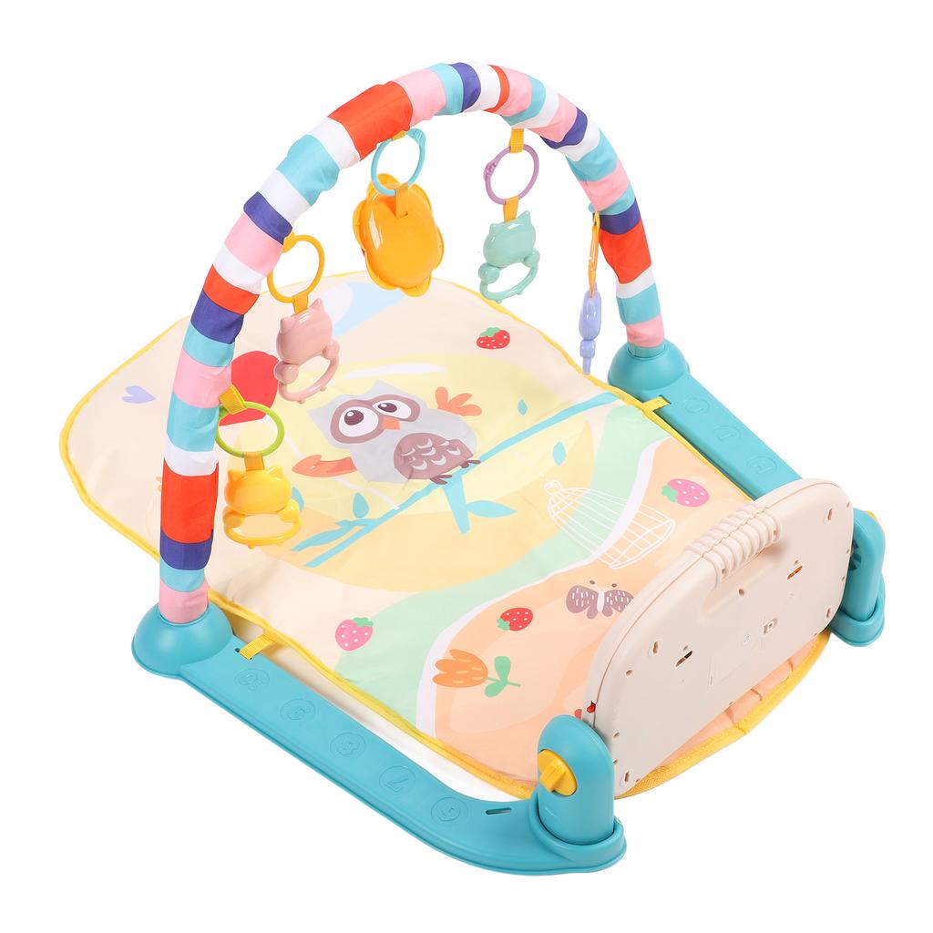 Детский коврик для пианино, многофункциональная развивающая игрушка для раннего развития, музыкальный коврик для занятий с музыкой и подсветкой