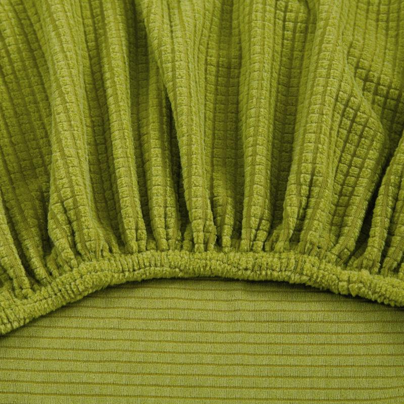 Флисовая ткань, безрукий чехол для дивана-кровати, сплошной цвет без подлокотника, большая эластичная складная мебель, украшение для дома, чехол для скамейки