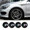 4pcs 56mm R Logo Car Center Wheel Hub Caps Cover Emblem Sticker for R X-TYPE F-TYPE XE XF XJ XJR XFR Car Styling Accessories