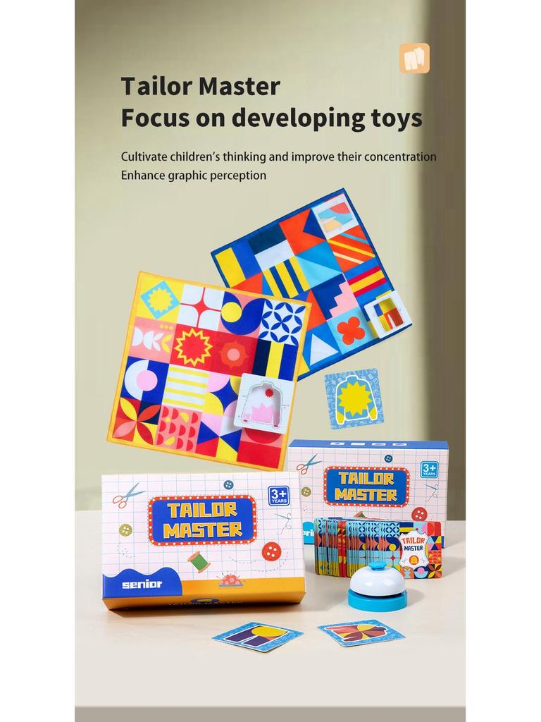 Cross-Border Tailor Master Quiz Game - Children's Educational Matching Toy