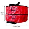Double Layer Christmas Wreath Storage Bag Large Capacity Wreath Storage Container Wreath Storage