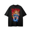 Black Broken Terror Anime Grunge Art Retro Style Summer Casual TShirt Unisexs and Womens Luxury Brand Top 2026 New Art