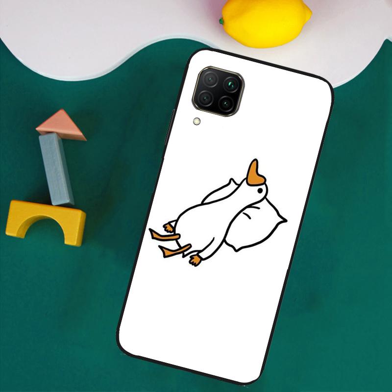 Мультяшный Утенок Нож Для Huawei Nova 11i 12s 12i 8i 7i Y73 Y70 Y90 Y60 Y72 Y61 Y91 9 10 SE P30 Pro P40 Lite Чехол