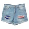 Summer Ladies Jeans Ragged Tassel Sexy Denim Shorts Women's Pants