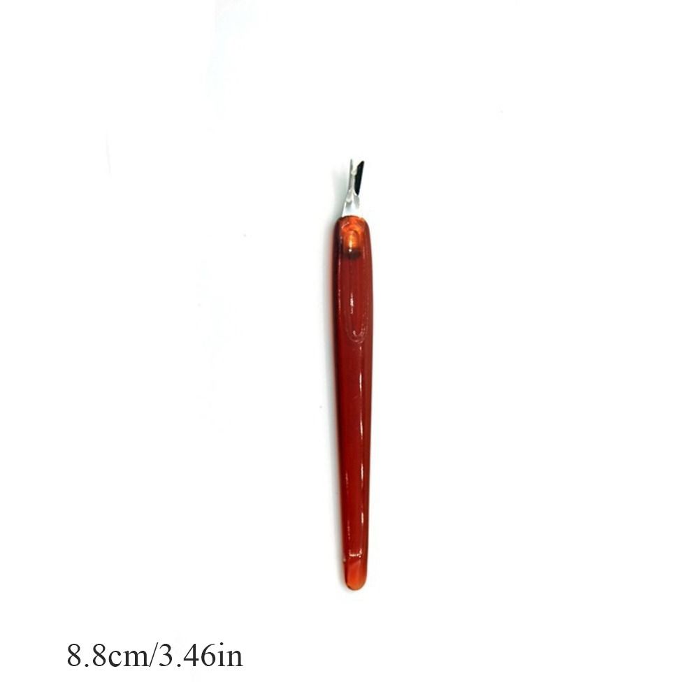 1/5PCS Nail Art Accessories Cuticle Trimmer Stainless Steel Tip Nail Care Tool New Dead Skin Fork