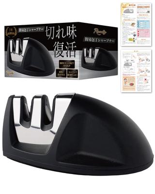 В Нож Нержавеющий Восстанавливает Совместимый с Ножами [Рекомендованные Журналы] Точилка, Сталь, Легкий, Компактный, Острота, Двусторонний