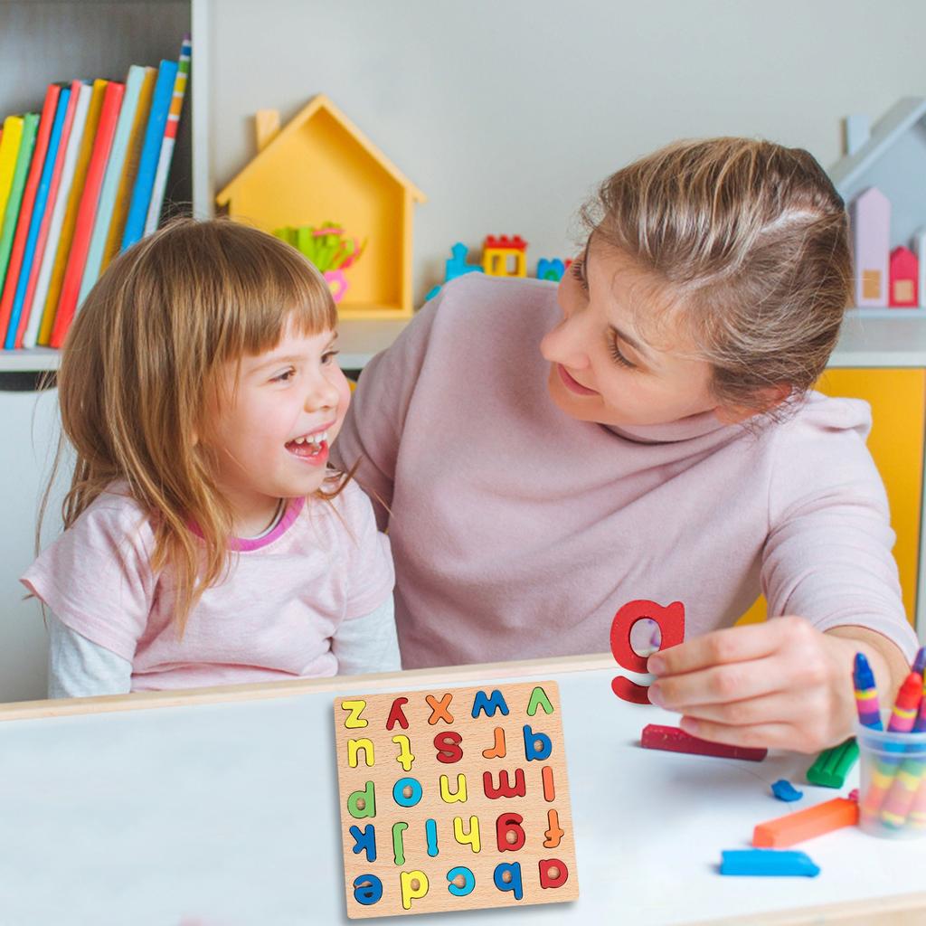 Деревянные пазлы, детские развивающие игрушки, пазлы с буквами и числами, детские развивающие обучающие игрушки