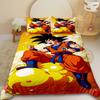 Аниме Пододеяльник D-Dragon-Ball Комплект постельного белья Чехол на одеяло Супер Сайян Чехлы на одеяло с наволочкой Для декора спальни