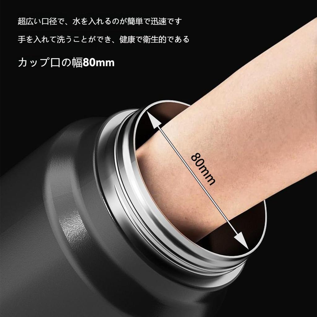 Вода Нагревает Холодная Большая Прямая Поставляется с Двойным Термосом Легко Термизировать Нержавеющая Сталь 316 Без Ручки Из Нержавеющей Стали Белая Бутылка, 1,5 Литра, Стильная,