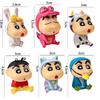 Denyeet Decoration Animation Crayon Cute Center Console Doll Figure Crayon 6 Piece Set Crayon Car Interior Accessories Shin-chan Shin-chan Shin-chan