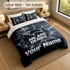 Bedding Set 1 Duvet Cover 2 Pillowcases Derby County Print Soft Bed Linen Bedroom Decor