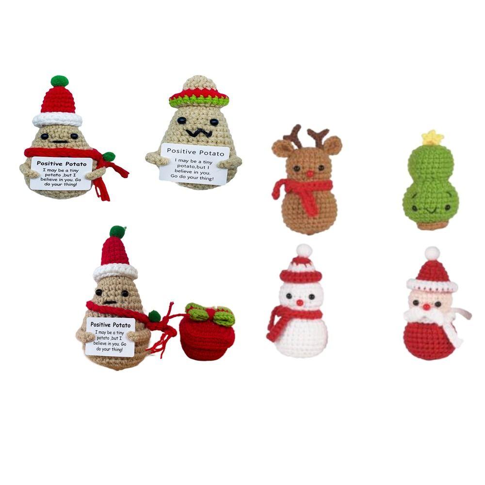 Подвеска Карманный Карманный Карманный Овощной Фрукт Кукла Вязание Шерстяная Пряжа Кукла День Рождения Праздник