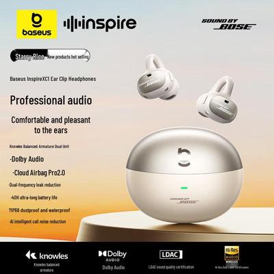 Baseus Спортивные Bluetooth-наушники-клипсы Inspire XC1 с шумоподавлением