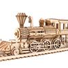 Деревянная 3D модель паровоза головоломка игрушка