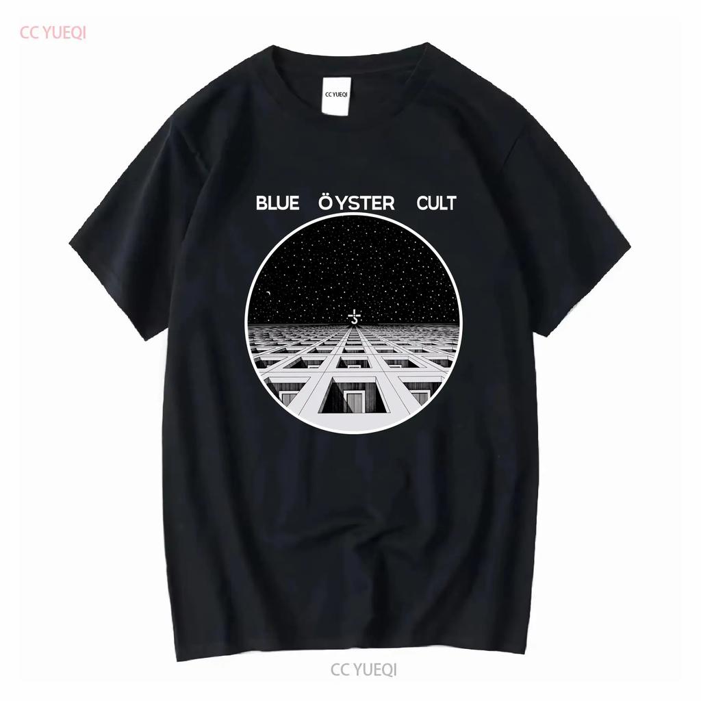 Blue Oyster CulT T Shirt Black S 5XL VN3404 vintage Washed Unisex designer clothes Casual Top For Everyday Wear Stylish fashion