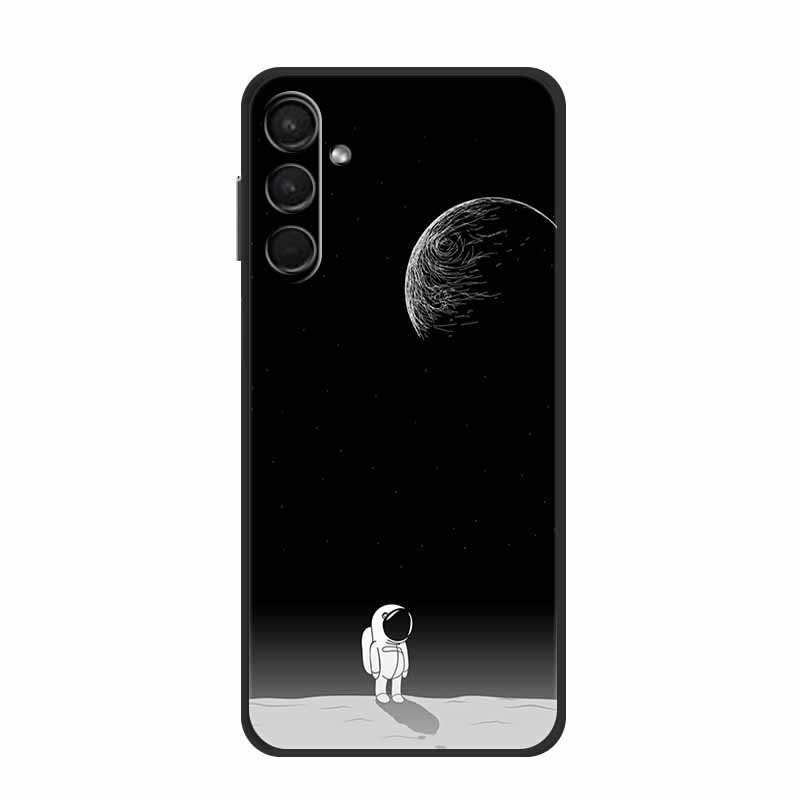 Для Samsung Galaxy A15 4G 5G Чехол Астронавт ТПУ Мягкий Силикон Задняя Крышка Телефона для SamsungA15 A 15 Защитник Космонавт Крутой Чехол