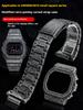 Для Casio G-Shock 3299 DW5600 DW-5610 Мод-комплект рамки безеля GW-M5610 GMW-B5000 Модифицированный корпус из нержавеющей стали с узором пейсли Ремешок