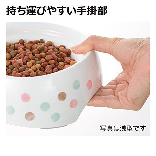 Richell Dog Dish S Size Deep Pink Easy-to-eat