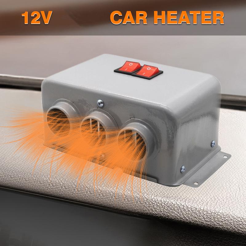 400W-600W 12V/24V Автомобильный вентилятор-обогреватель Размораживатель Антизапотеватель Охладитель Сушилка Очиститель от инея Авто Портативный Обогрев Автомобильный обогреватель Автоаксессуары