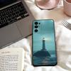 Lighthouse  Phone Case For Samsung S25,24,23,22,30,21,10,9,Ultra,Plus,Lite,FE,4,5 G Soft Black Case