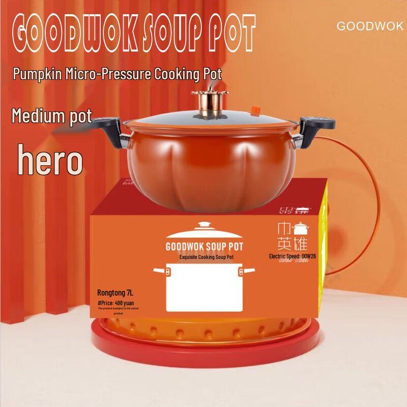 Тыквенная кастрюля низкого давления Goodwork