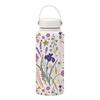 Creative Outdoor Insulated Mug 1L Floral Insulated Bottle Thermal Water Bottle  Kitchen Supplies
