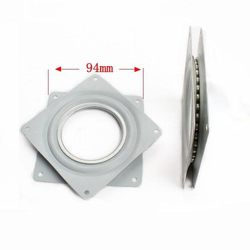 Поворотная пластина с шарикоподшипником 2/3/4, металлическая поворотная платформа Lazy Susan, стойка для телевизора, стол, 1 шт.