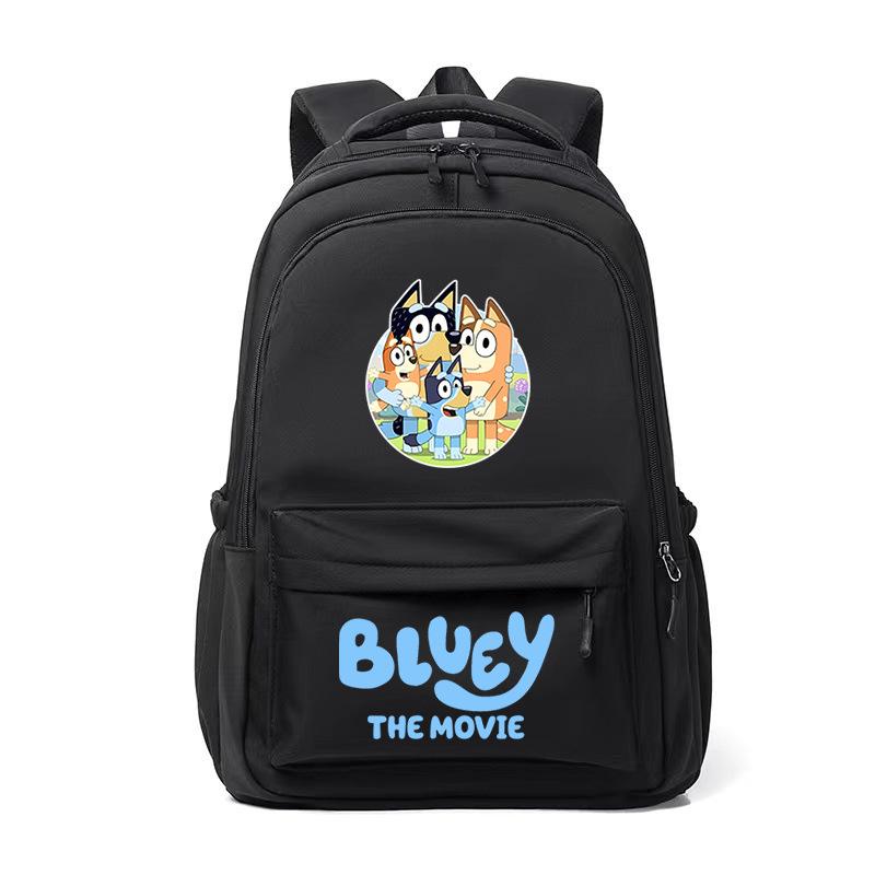 Забавный мультяшный рюкзак в стиле Bluey College, школьный рюкзак для отдыха, снижающий нагрузку на ученика