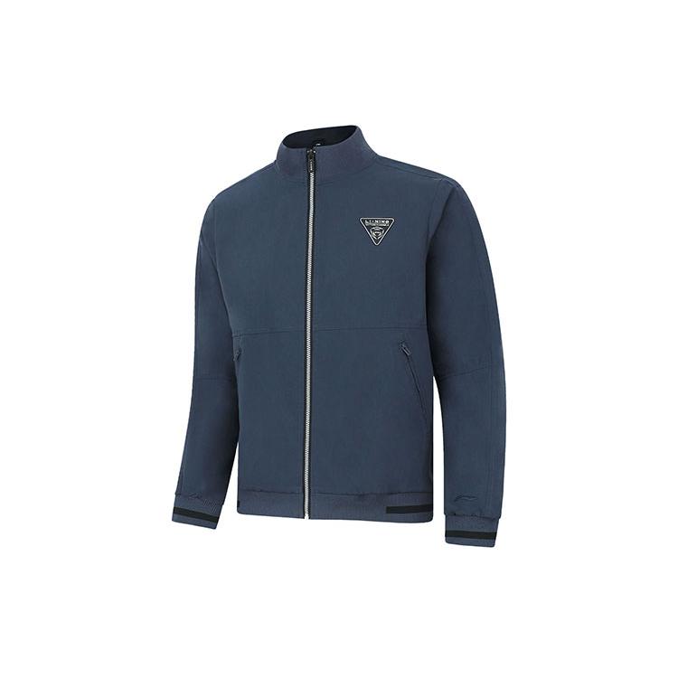 Мужская куртка из серии для тренировок Li Ning, цвет Космический синий, AJDT703-2