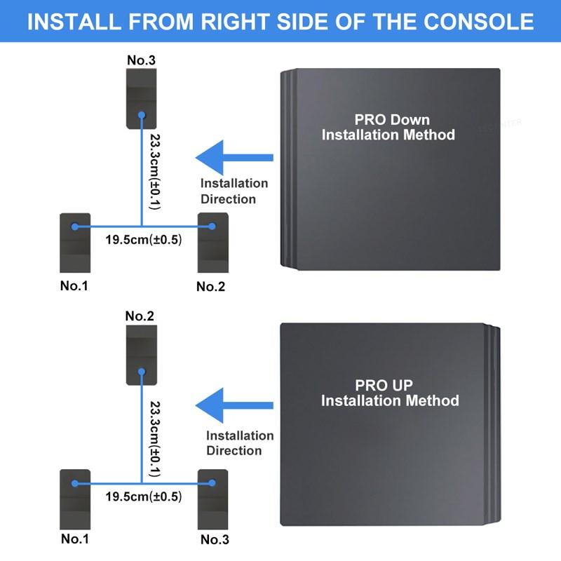 Настенный держатель для консоли PS4 Кронштейн для PlayStation 4 Подставка для хранения Хост-стойка Крюк Основание для PS4 Pro/Slim Аксессуары