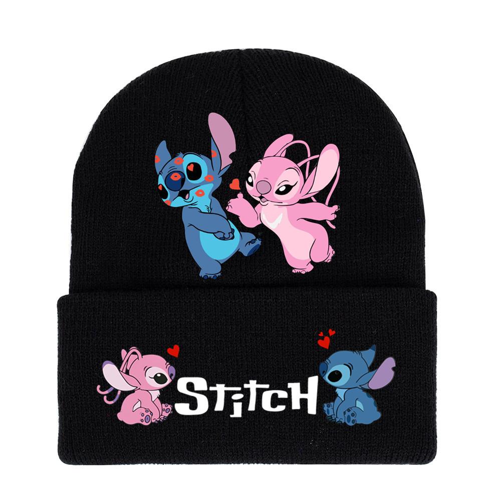 Ангельская зимняя вязаная шапка унисекс с подвернутым краем, уличный дизайн