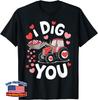 Tractor I Dig You Valentine's Day Gift Unisex T-Shirt