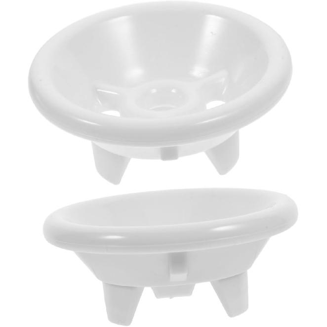 2 шт. Заглушки-сетки для писсуара Крышка для писсуара для защиты от брызг Крышка слива для ванной комнаты Совместима со стандартными писсуарами Легко чистящийся материал