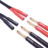 CNCESS Banana Plug Splitter 2-inch 1-Outlet (2-Pack)