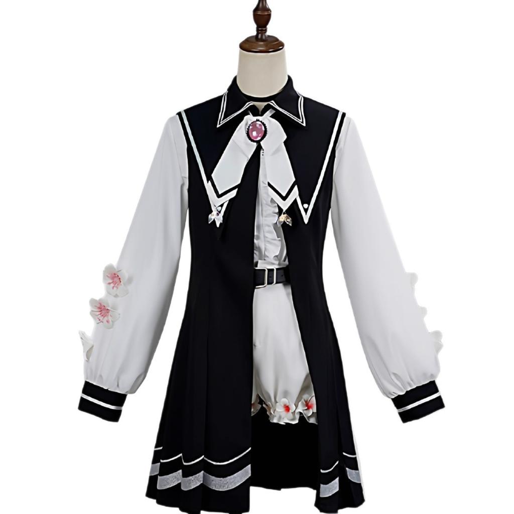 Magical Girl Witch Trial Cosplay Costume, Sakuba Emma Game Women Daily Outfit