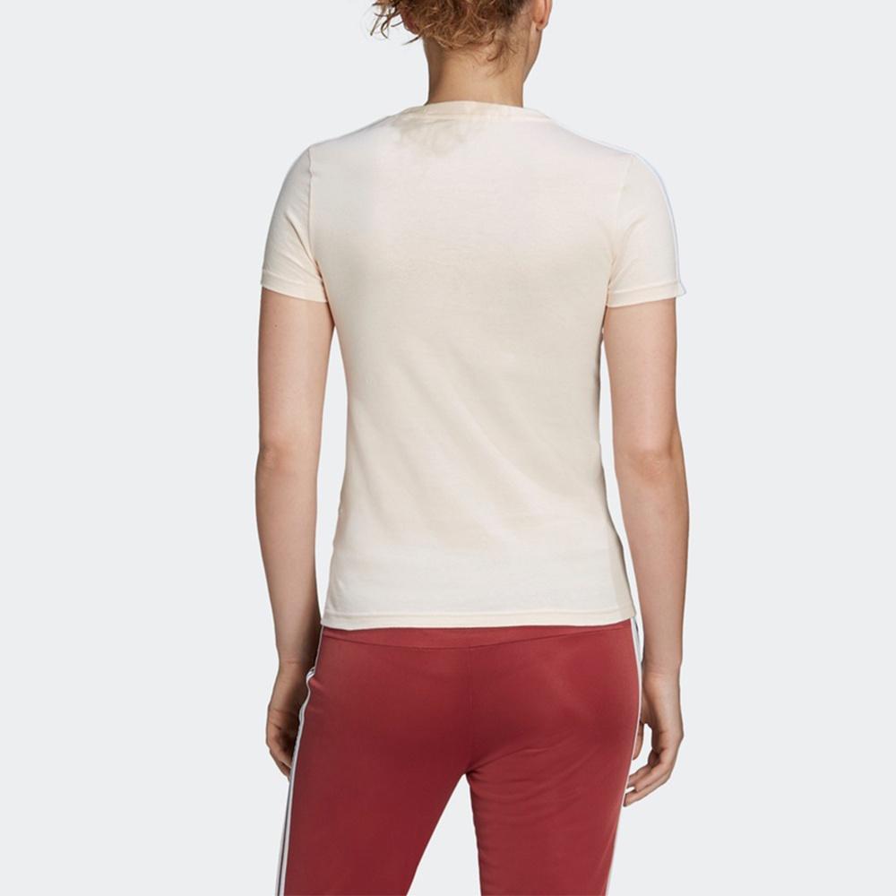 Adidas T Shirts Women's Pink Crew Neck Moderate Other GD3038