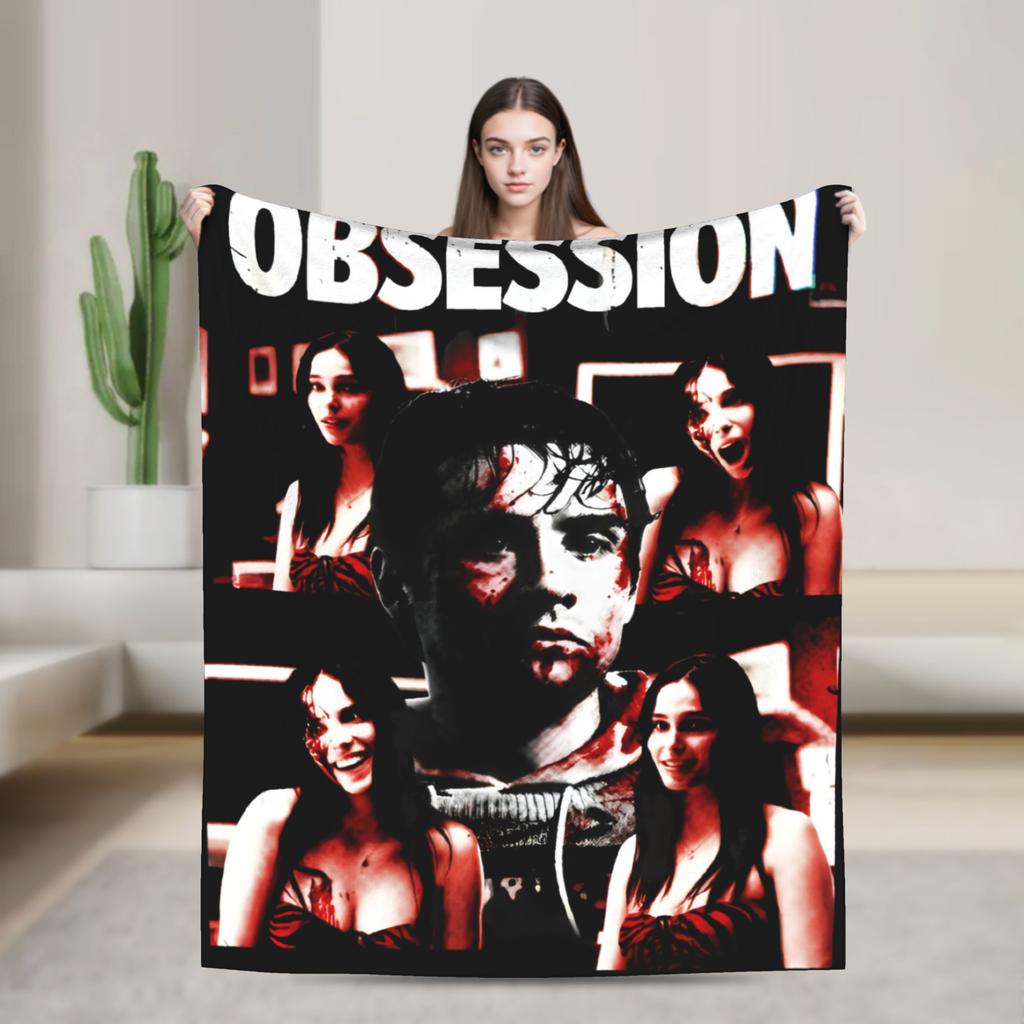 Obsession Одно Желание Ивовые Пледы Шерстяные Новинка Дышащий Плед для Покрывала Все Сезоны