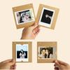 Альбом для моментальных фотографий из матовой крафт-бумаги 3 дюйма, портативная подставка для фотографий для Fujifilm Instax Mini SQ/ GO