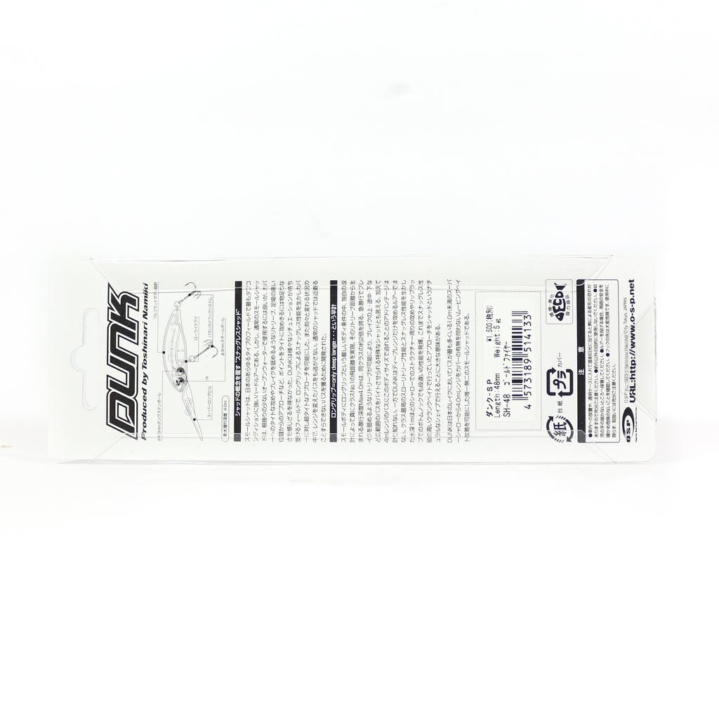 OSP Dunk 48 Плавающая приманка для глубоководного гольяна C-28 (7034)