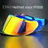 Козырек для мотоциклетного шлема FF808, защитный от ультрафиолета, универсальный шлем для езды на велосипеде, сменный защитный щиток для линз, аксессуары для шлема
