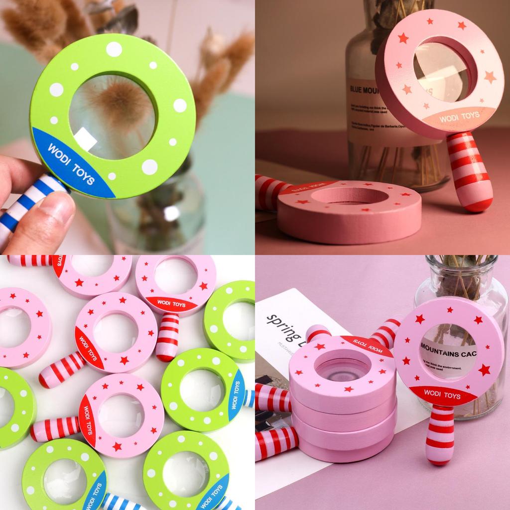 Kids Magnifying Glass Toy For Science Exploration And Sensory Development For Ages 3 To 8
