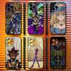 Чехол для телефона с игрой Yu-Gi-Oh для iPhone 16,15,14,13,12,11,Pro,Max,Plus,X,XS,SE4,E,Mini, Мягкий черный чехол