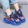 2024 Kids Fashion LED Light Sports Shoes Casual Breathable Soft Bottom Sneakers