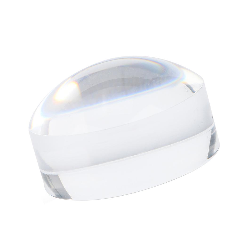 8-кратный оптический купольный увеличитель, портативный акриловый купольный увеличитель для чтения с бумаги, дизайн Hands Free