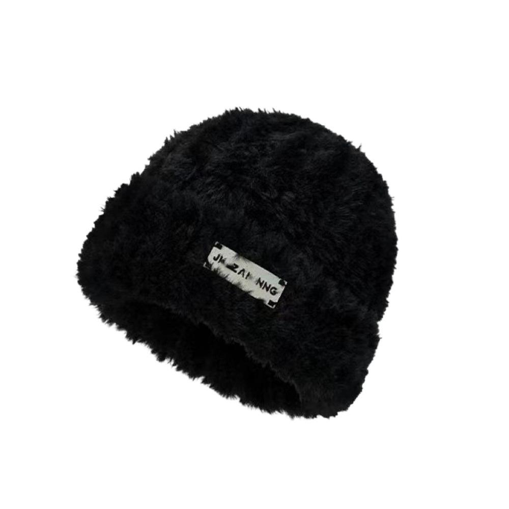 Coldproof Plush Winter Hat Soft Warm Beanie Hats Casual Ear Protection Cold Cap  Riding