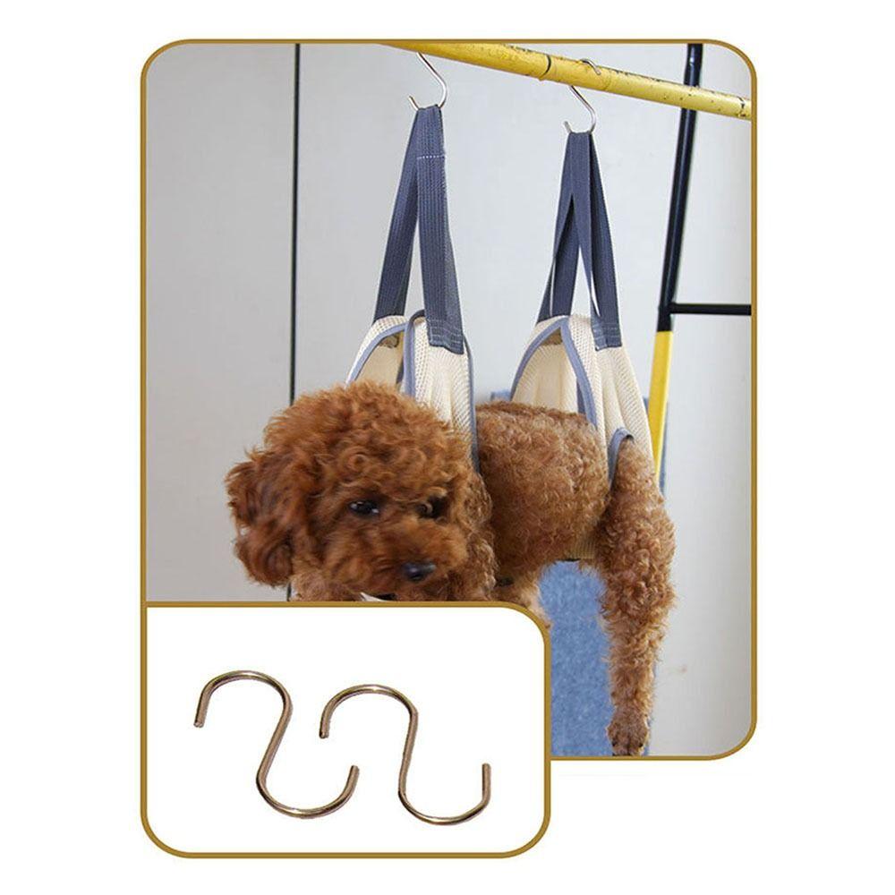 Hanging Pet Nail Clip Bag Elastic Pet Hammock Restraint Bag Cat Grooming Hammock Cat Supplies