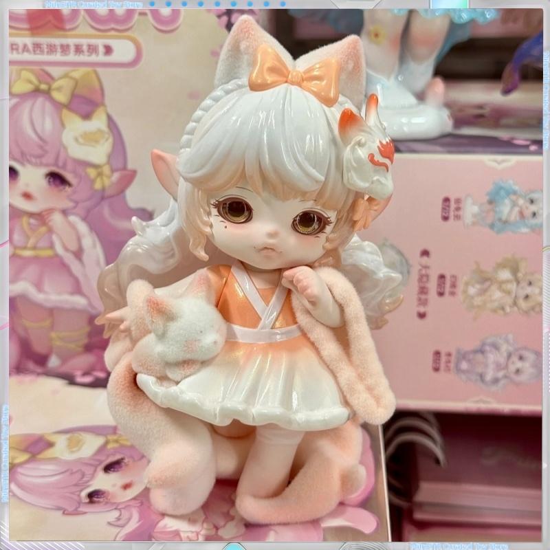 В наличии Flora Путешествие на Запад Мечта Blind Box Оригинальные Модные Милые Куклы Фигурки Настольные Украшения Подарки Для Девочек
